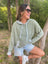 Military Green Lightweight Sweatshirt