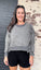 Cozy Days Pullover Mocha Grey