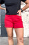 Red JB Denim Shorts